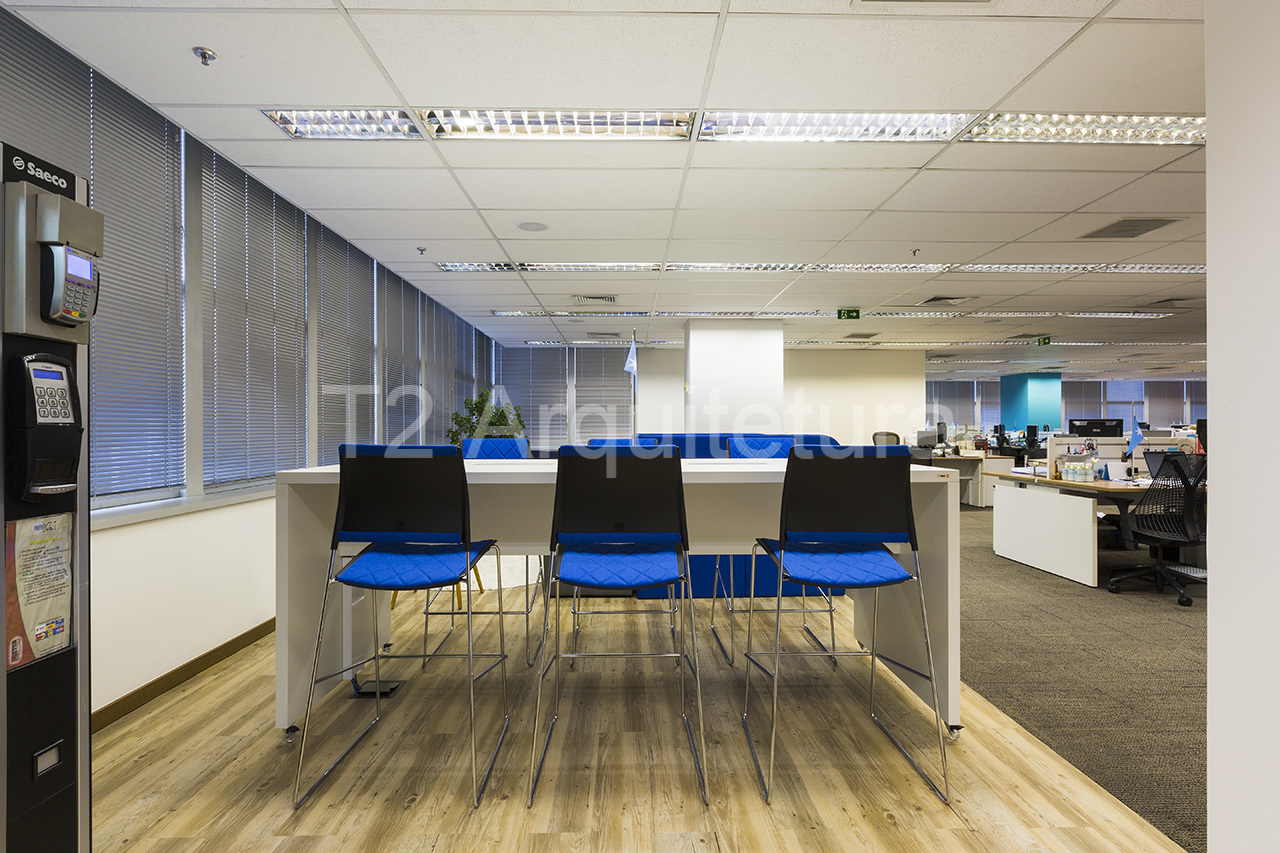 Em projetos de arquitetura corporativa dinâmica, os espaços de trabalho integrados são os mais usados, pois deixam as rotinas produtivas mais dinâmicas.